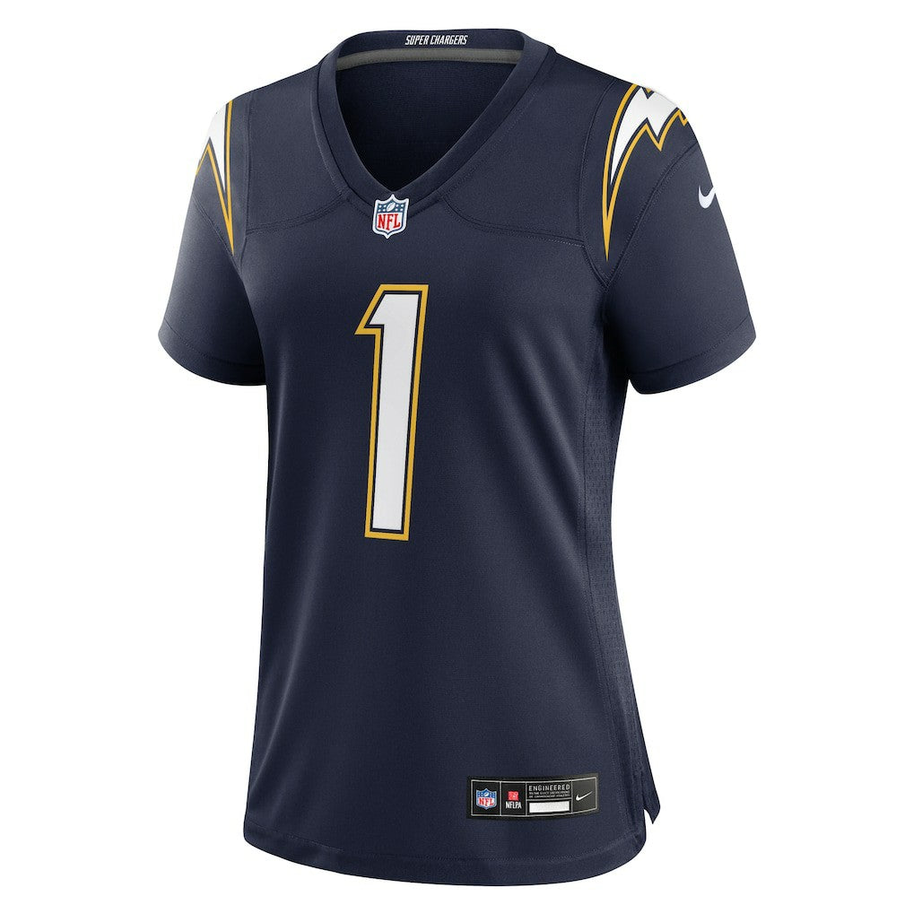 Quentin Johnston  Women's Alternate Super Chargers Game Jersey - Los Angeles Chargers