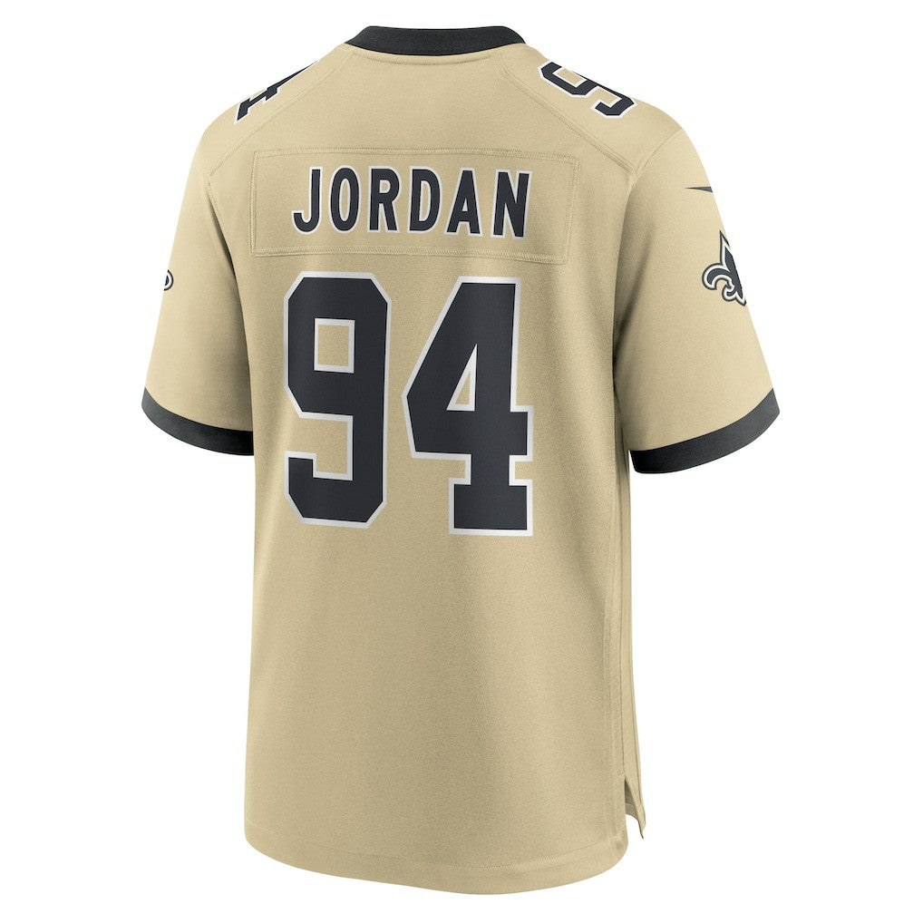 Cameron Jordan  Gameday Golds Alternate Game Player Jersey - New Orleans Saints