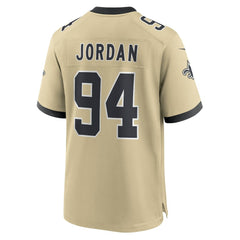 Cameron Jordan  Gameday Golds Alternate Game Player Jersey - New Orleans Saints