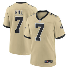 Taysom Hill  Gameday Golds Alternate Game Player Jersey - New Orleans Saints