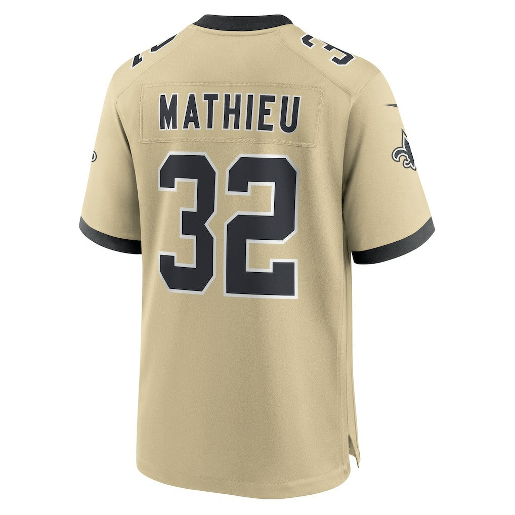 Tyrann Mathieu  Gameday Golds Alternate Game Player Jersey - New Orleans Saints