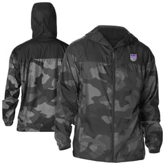 NBA Sacramento Kings Camo Flash Challenger Windbreaker Full-Zip Jacket