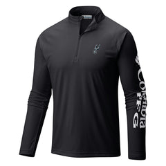 NBA San Antonio Spurs Terminal Tackle Raglan Omni-Shade Quarter-Zip Jacket