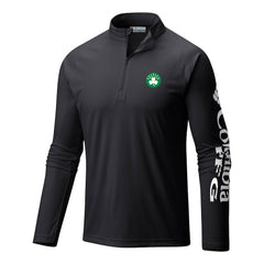 NBA Boston Celtics Terminal Tackle Raglan Omni-Shade Quarter-Zip Jacket