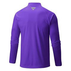 NBA Charlotte Hornets Terminal Tackle Raglan Omni-Shade Quarter-Zip Jacket
