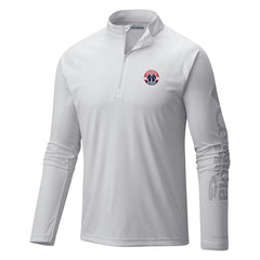 NBA Washington Wizards Terminal Tackle Raglan Omni-Shade Quarter-Zip Jacket