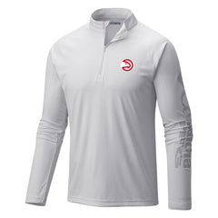 NBA Atlanta Hawks Terminal Tackle Raglan Omni-Shade Quarter-Zip Jacket