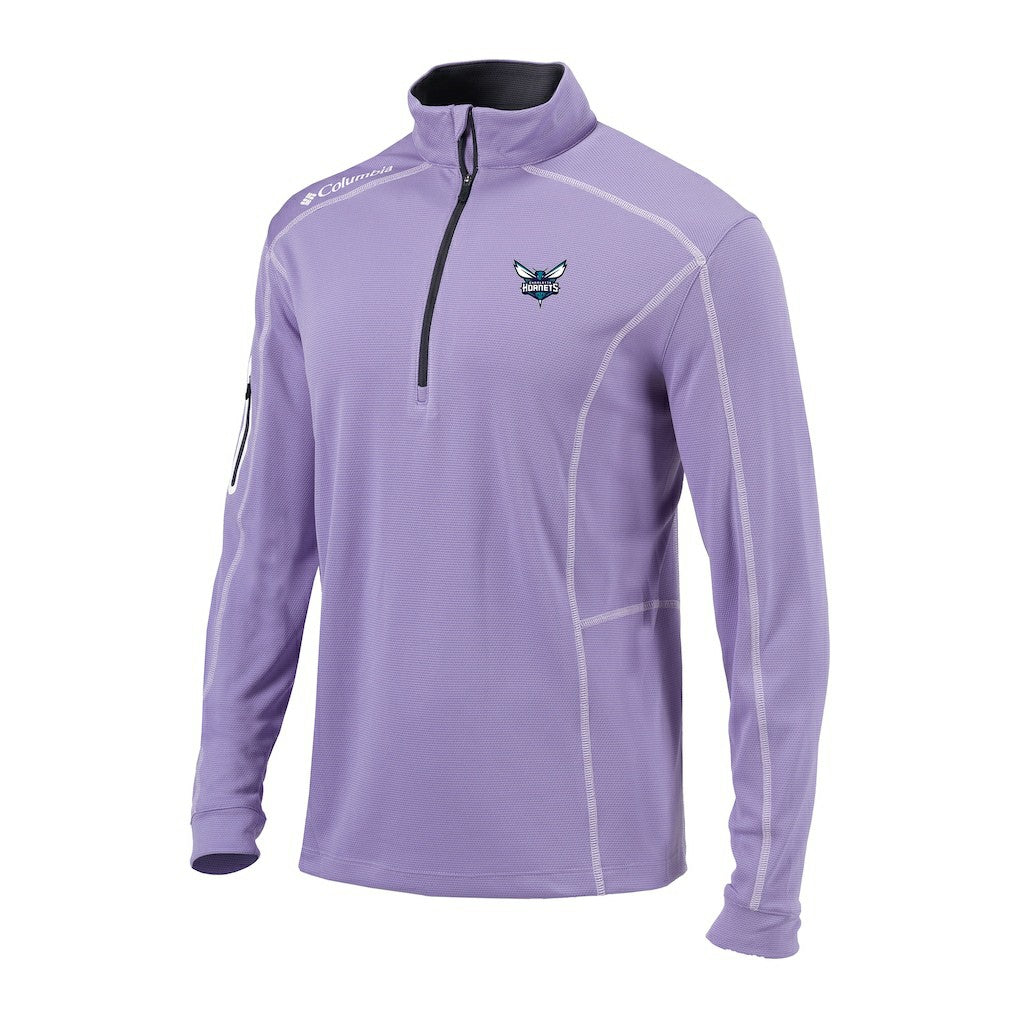 NBA Charlotte Hornets Omni-Wick Shotgun Quarter-Zip Pullover