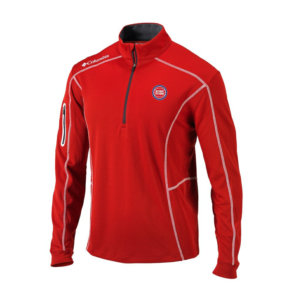NBA Detroit Pistons Omni-Wick Shotgun Quarter-Zip Pullover sale