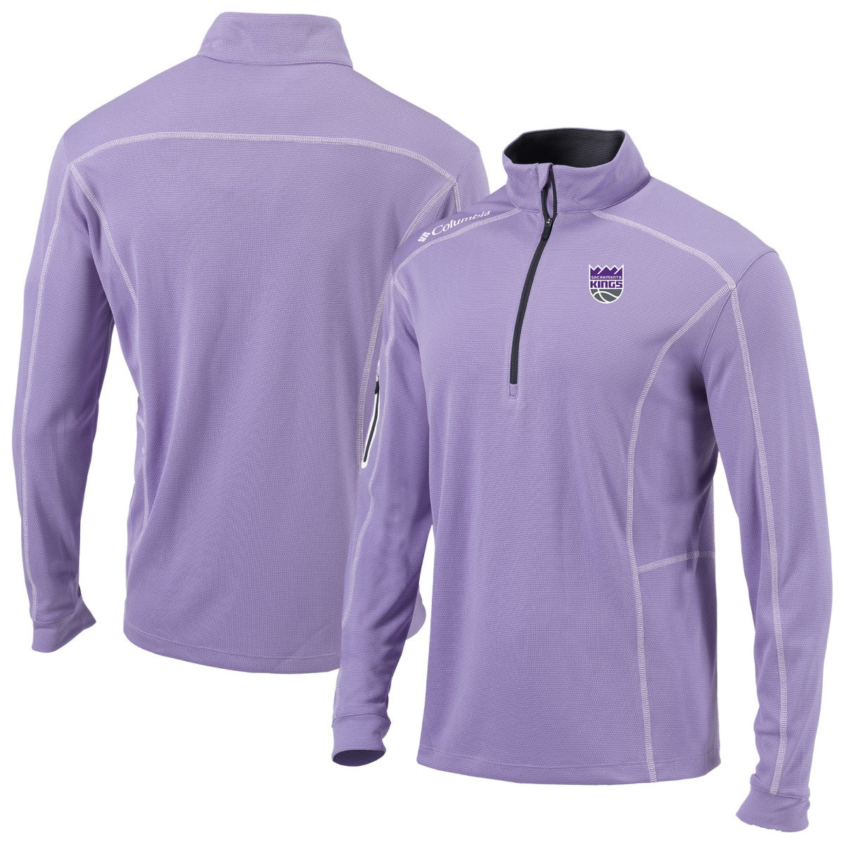NBA Sacramento Kings Omni-Wick Shotgun Quarter-Zip Pullover
