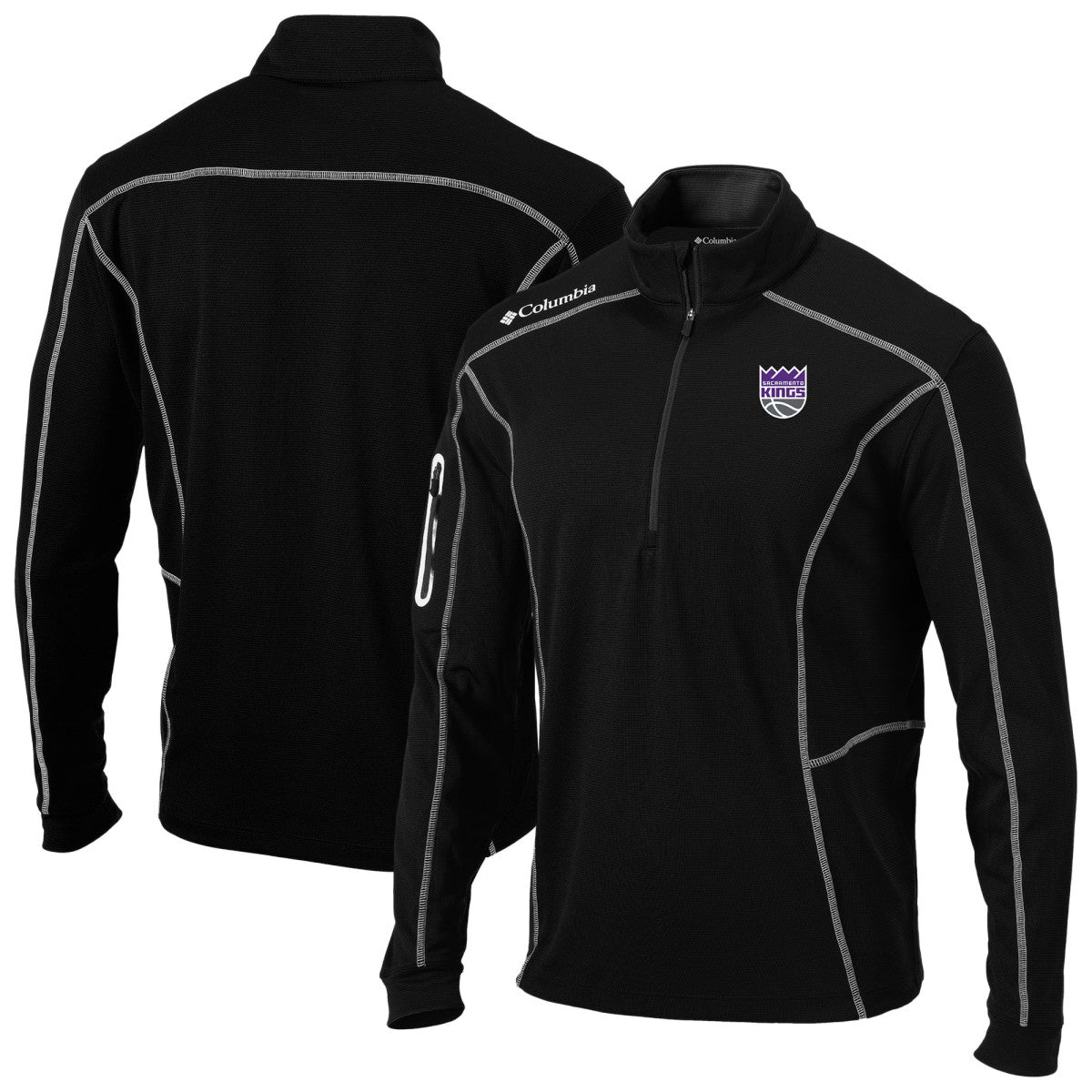 NBA Sacramento Kings Omni-Wick Shotgun Quarter-Zip Pullover