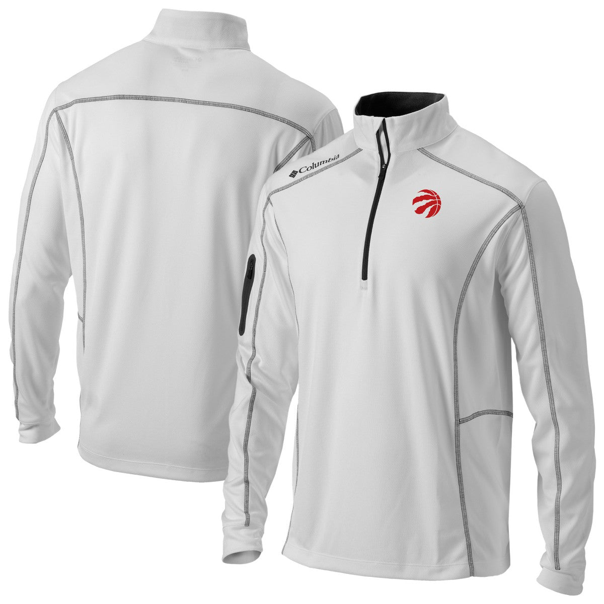 NBA Toronto Raptors Omni-Wick Shotgun Quarter-Zip Pullover
