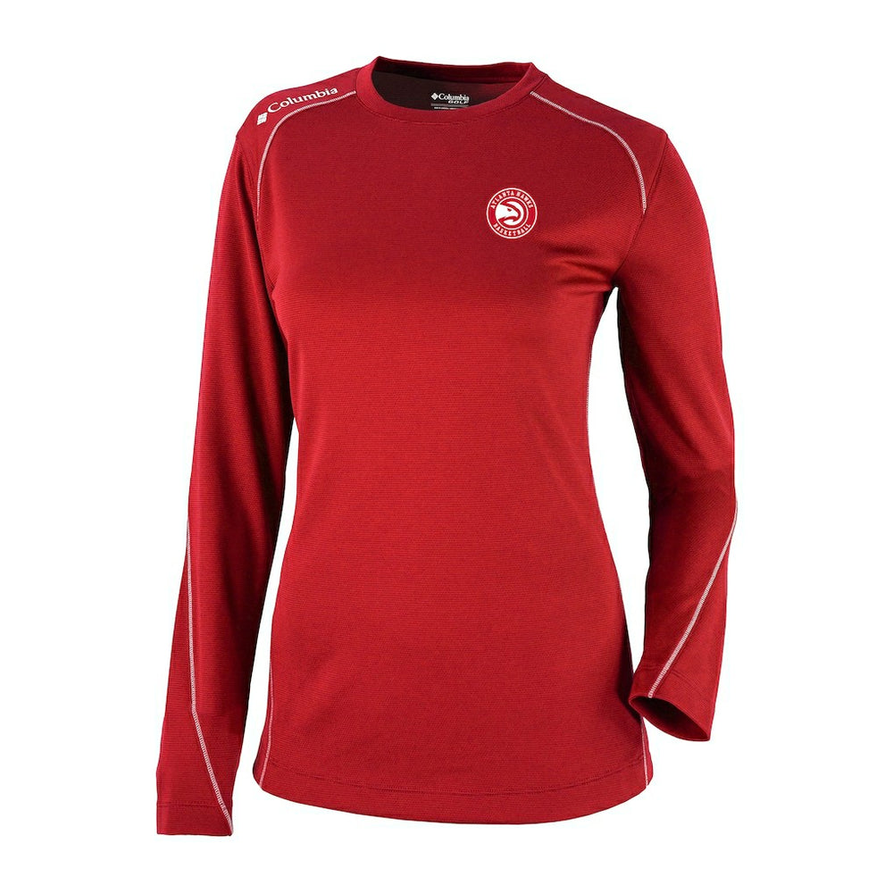 NBA Atlanta Hawks Women's Omni-Wick Shotgun Pullover Top