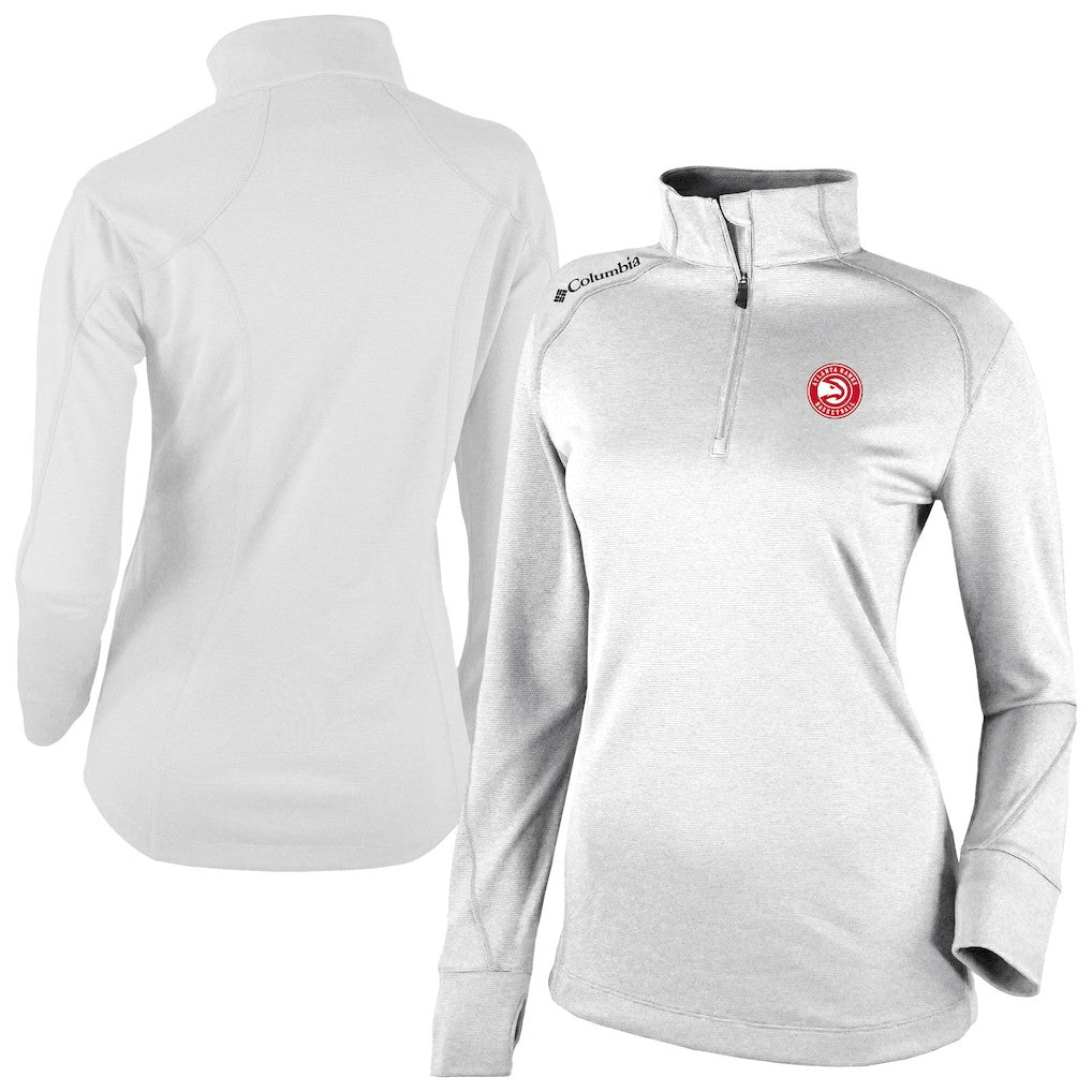 NBA Atlanta Hawks Women's Omni-Wick Shotgun 2.0 Quarter-Zip Pullover Top