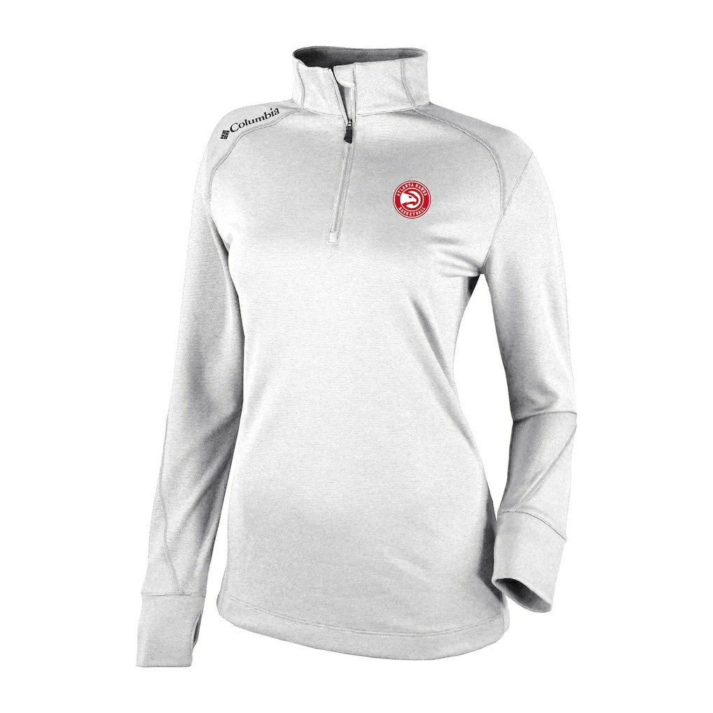 NBA Atlanta Hawks Women's Omni-Wick Shotgun 2.0 Quarter-Zip Pullover Top