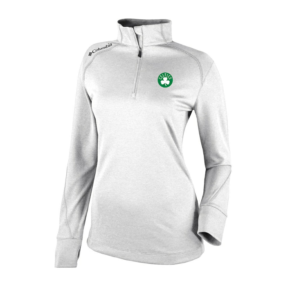 NBA Boston Celtics Women's Omni-Wick Shotgun 2.0 Quarter-Zip Pullover Top