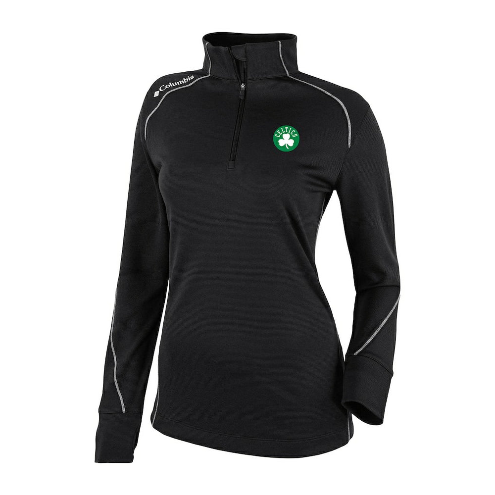 NBA Boston Celtics Women's Omni-Wick Shotgun 2.0 Quarter-Zip Pullover Top