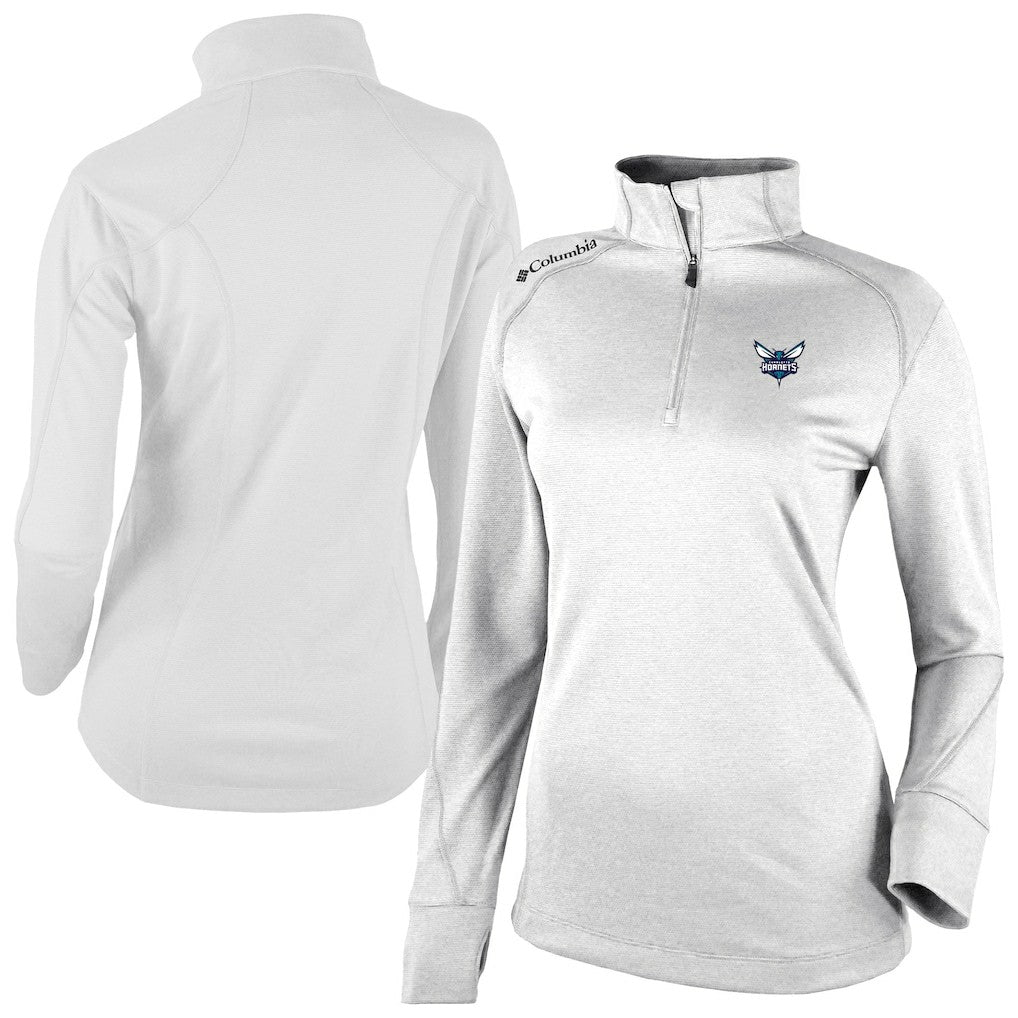 NBA Charlotte Hornets Women's Omni-Wick Shotgun 2.0 Quarter-Zip Pullover Top