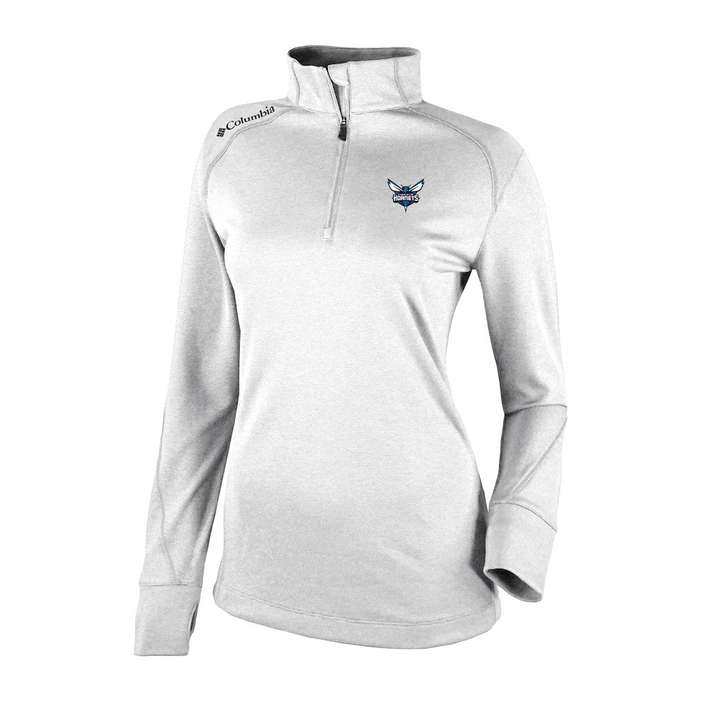 NBA Charlotte Hornets Women's Omni-Wick Shotgun 2.0 Quarter-Zip Pullover Top