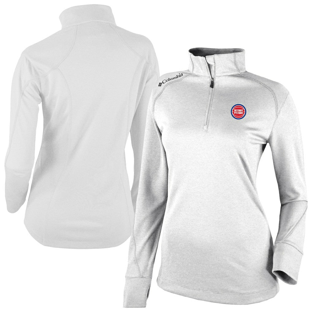 NBA Detroit Pistons Women's Omni-Wick Shotgun 2.0 Quarter-Zip Pullover Top sale