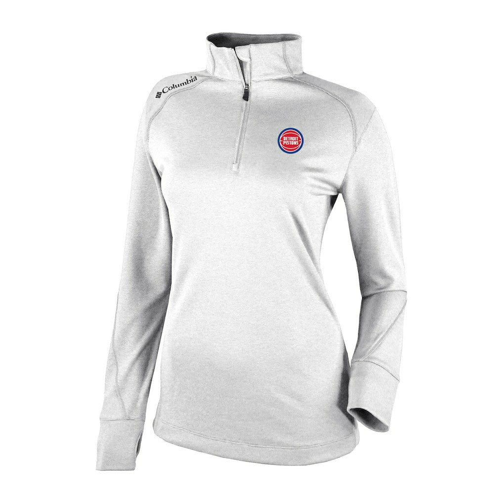 NBA Detroit Pistons Women's Omni-Wick Shotgun 2.0 Quarter-Zip Pullover Top sale