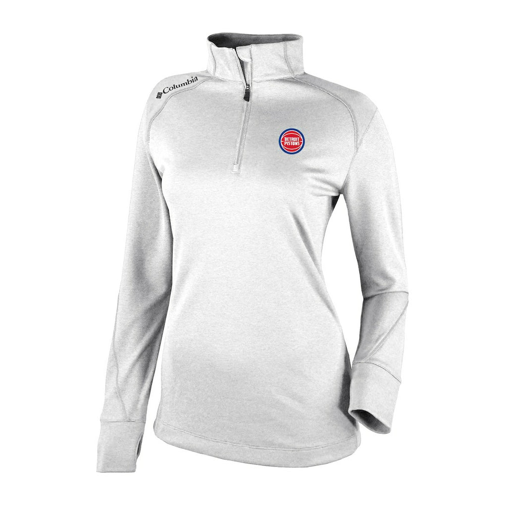 NBA Detroit Pistons Women's Omni-Wick Shotgun 2.0 Quarter-Zip Pullover Top sale