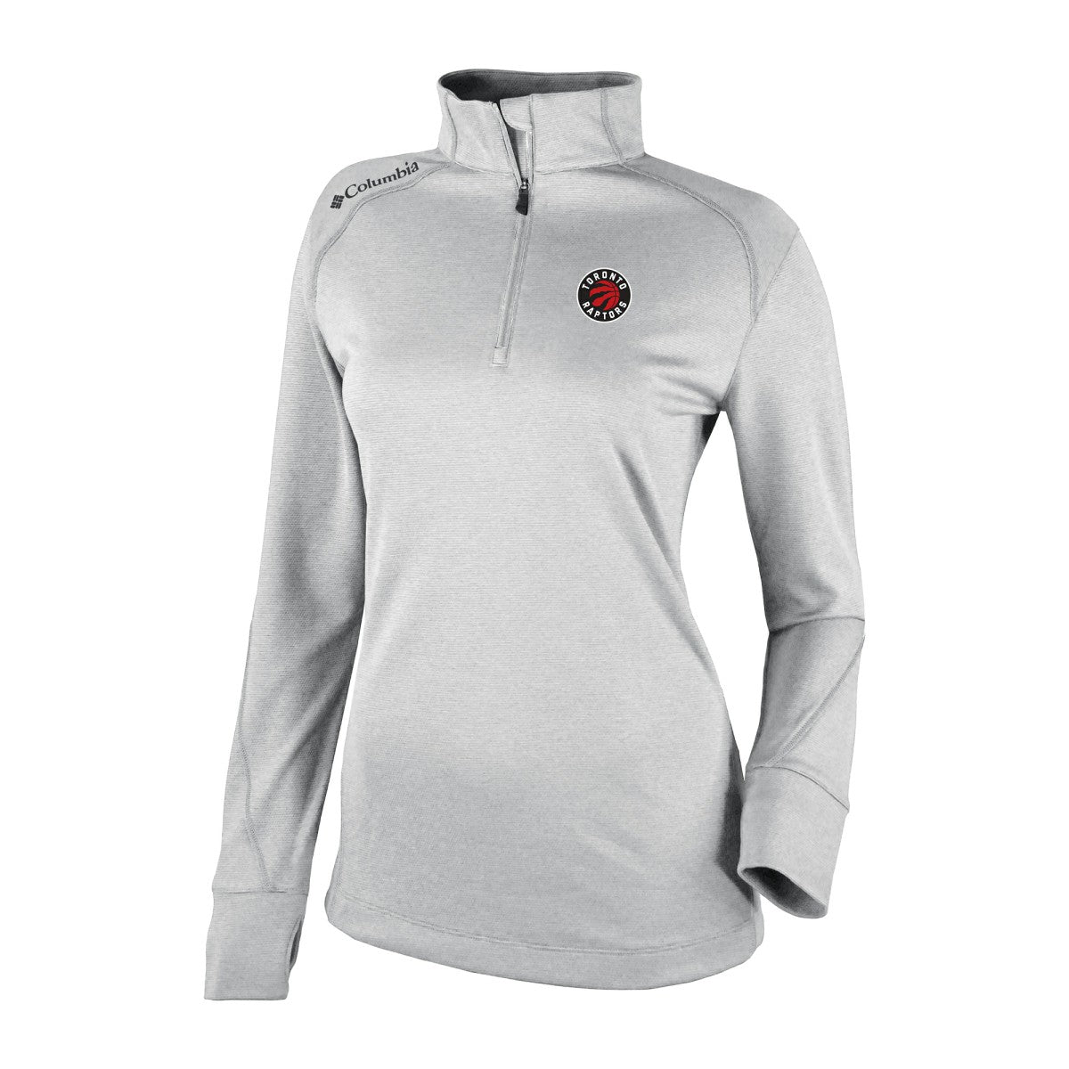 NBA Toronto Raptors Women's Omni-Wick Shotgun 2.0 Quarter-Zip Pullover Top