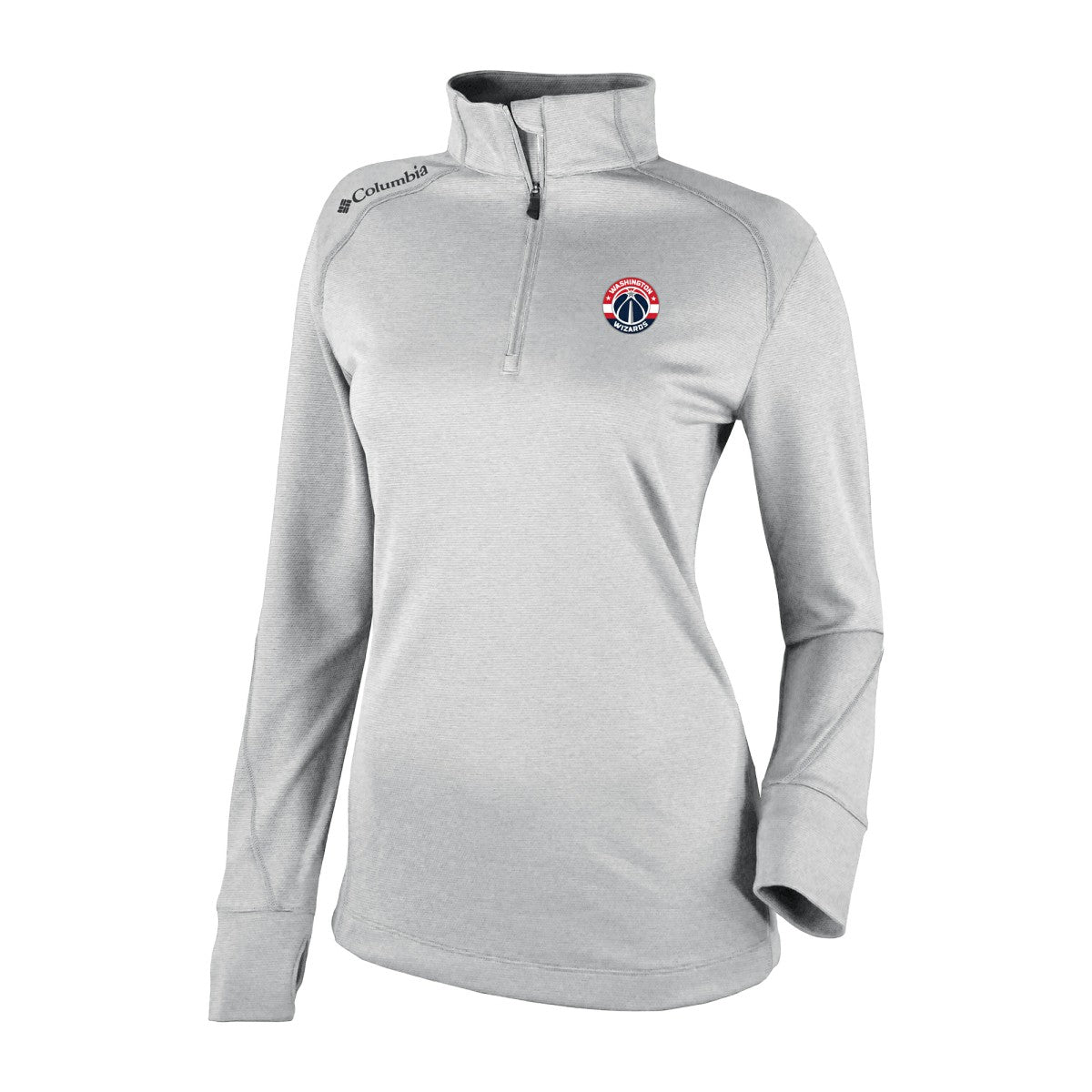 NBA Washington Wizards Women's Omni-Wick Shotgun 2.0 Quarter-Zip Pullover Top