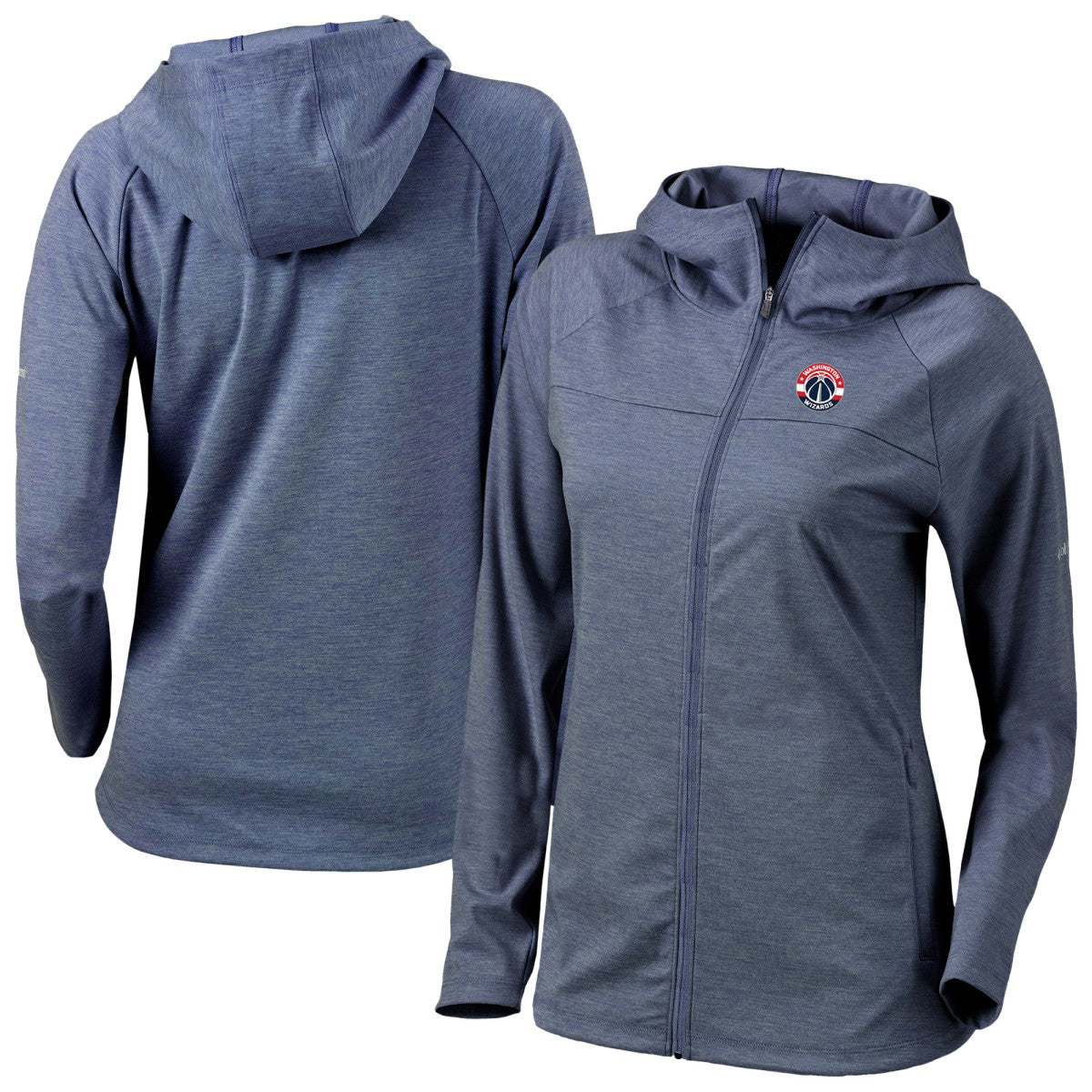 NBA Washington Wizards Women's Omni-Wick Half Shot Full-Zip Hooded Jacket
