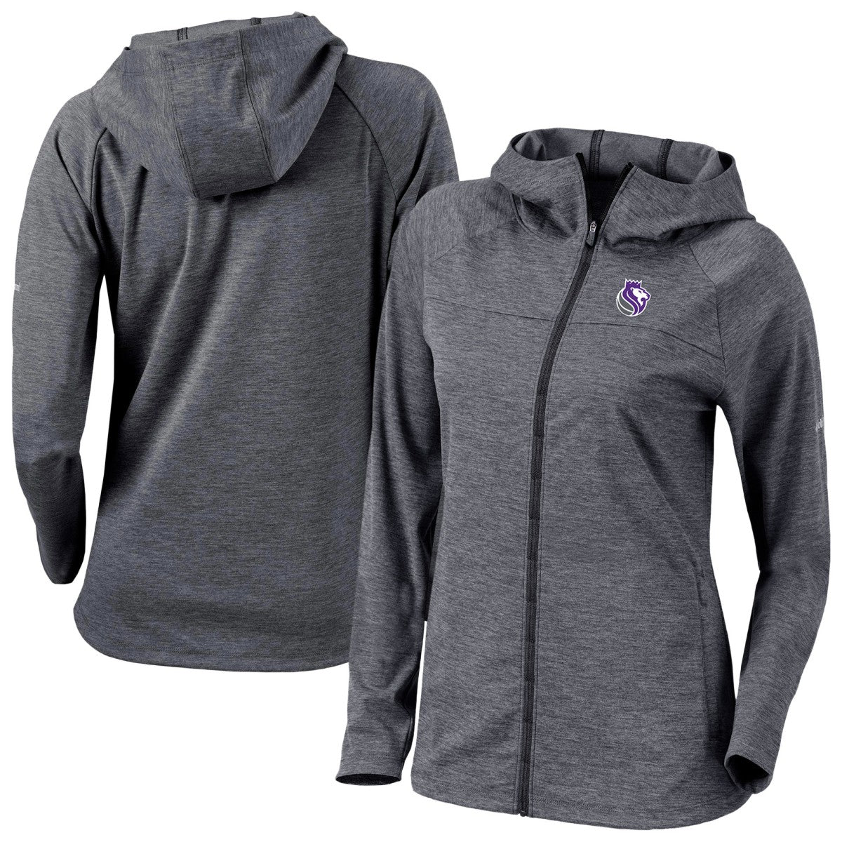 NBA Sacramento Kings Women's Omni-Wick Half Shot Full-Zip Hooded Jacket