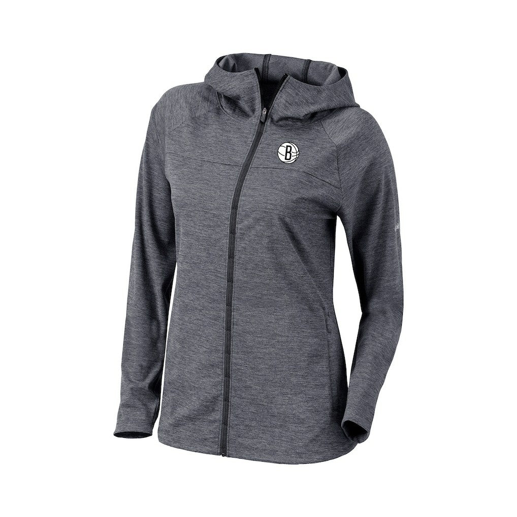 NBA Brooklyn Nets Women's Omni-Wick Half Shot Full-Zip Hooded Jacket