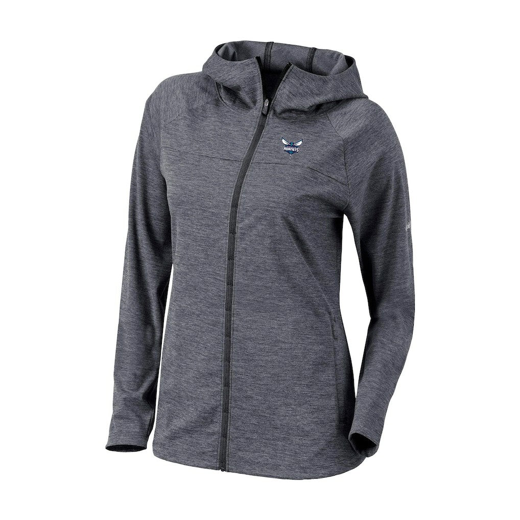 NBA Charlotte Hornets Women's Omni-Wick Half Shot Full-Zip Hooded Jacket