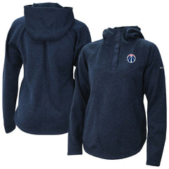 NBA Washington Wizards Women's Sweater Weather Quarter-Snap Hoodie