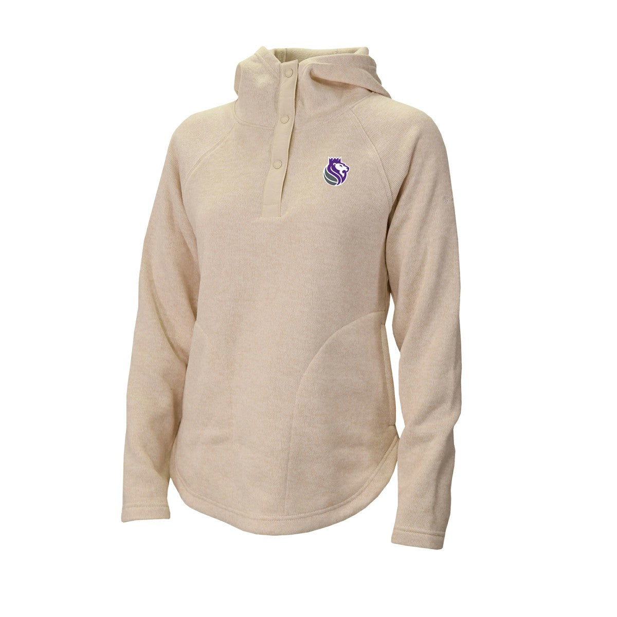 NBA Sacramento Kings Women's Sweater Weather Quarter-Snap Hoodie