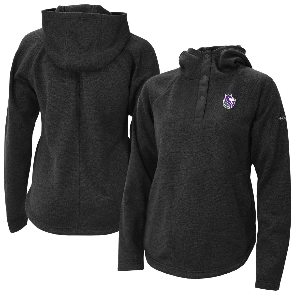 NBA Sacramento Kings Women's Sweater Weather Quarter-Snap Hoodie