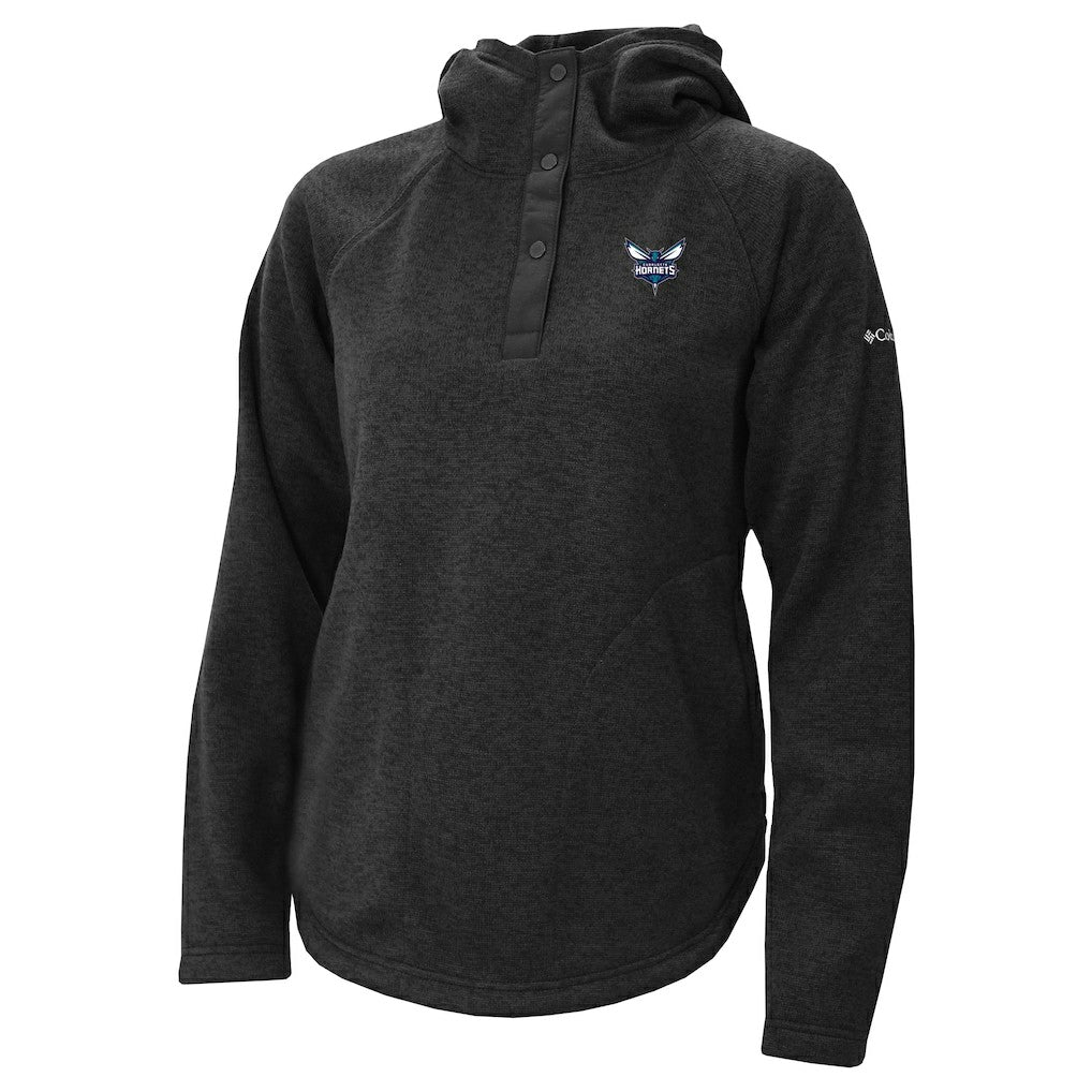 NBA Charlotte Hornets Women's Sweater Weather Quarter-Snap Hoodie