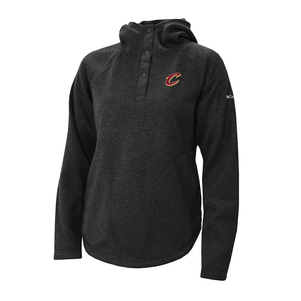 NBA Cleveland Cavaliers Women's Sweater Weather Quarter-Snap Hoodie sale