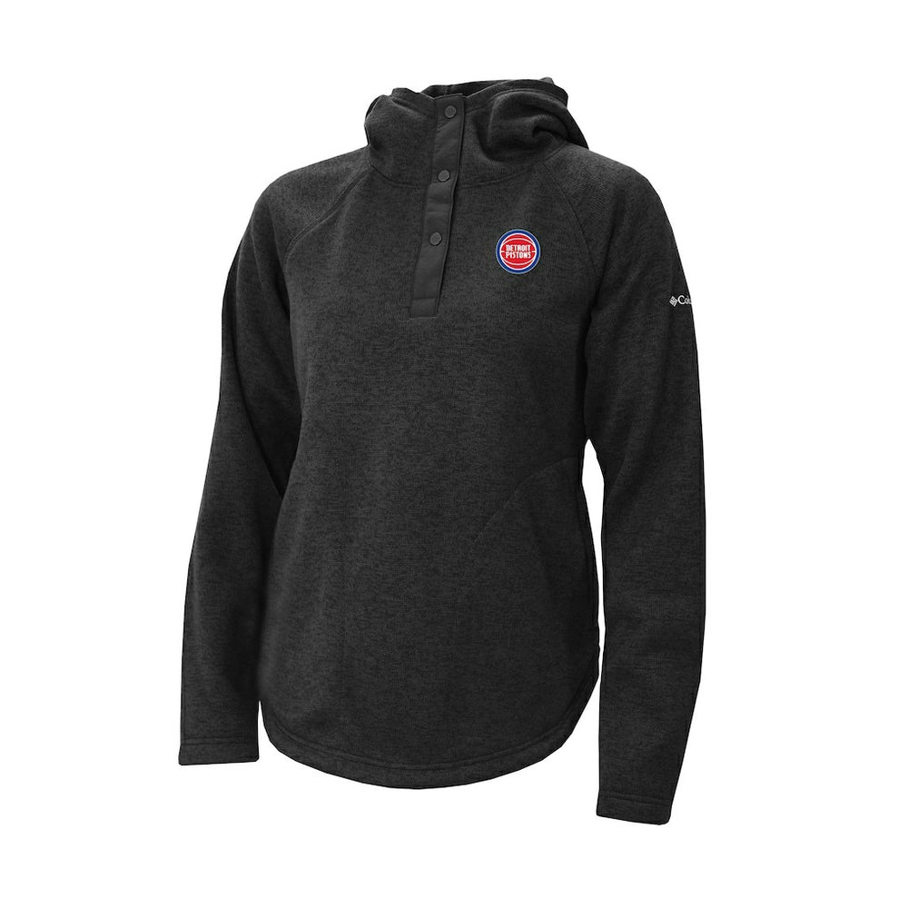 NBA Detroit Pistons Women's Sweater Weather Quarter-Snap Hoodie sale