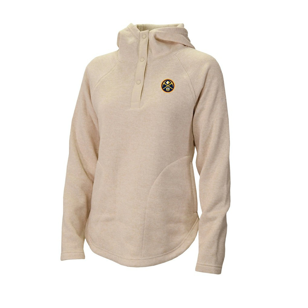 NBA Denver Nuggets Women's Sweater Weather Quarter-Snap Hoodie sale