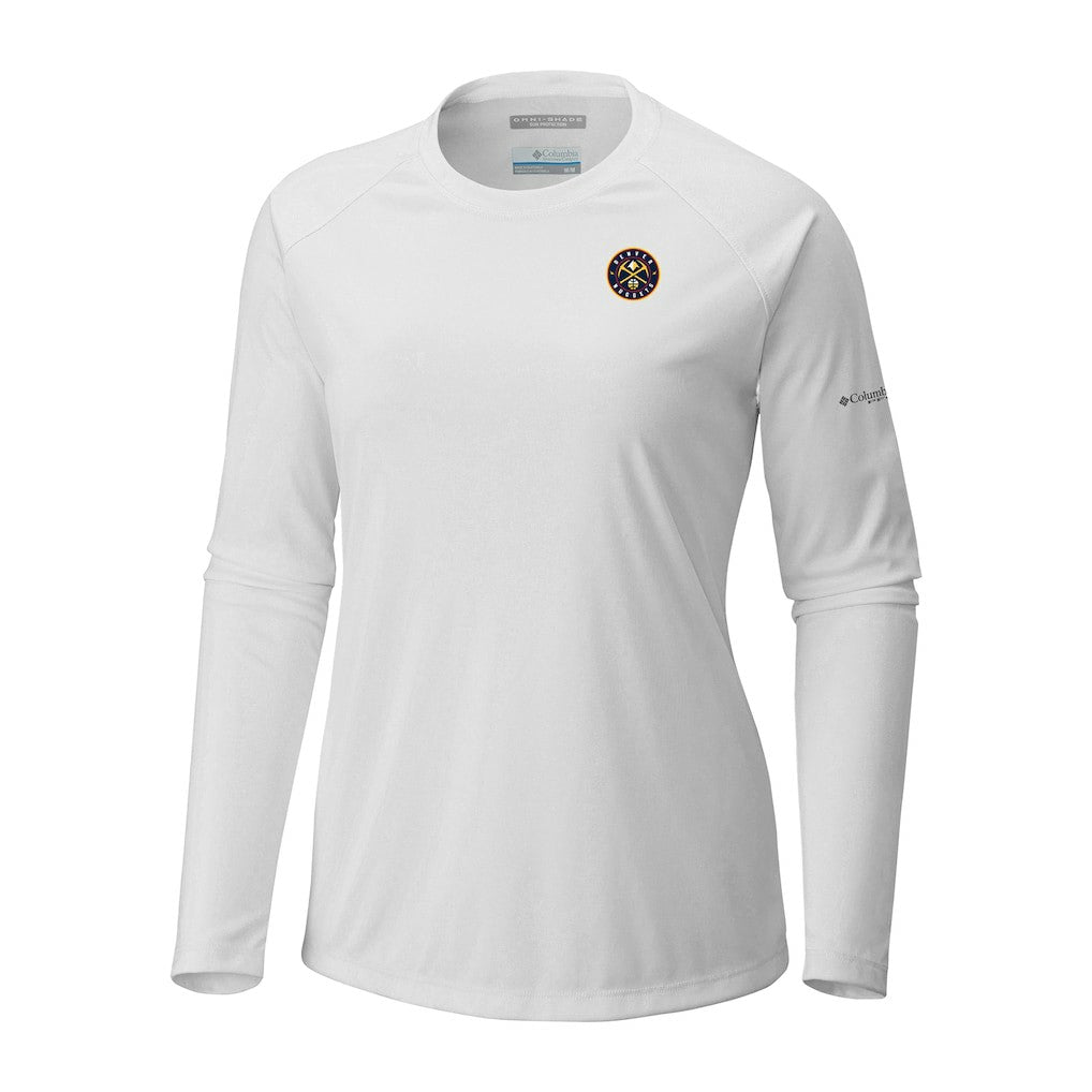 NBA Denver Nuggets Women's Tidal Tee II Long Sleeve T-Shirt sale