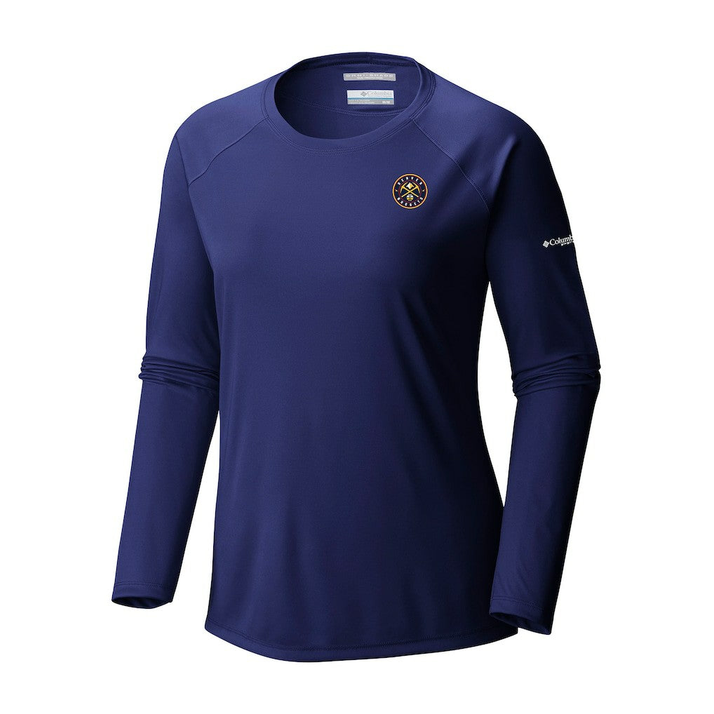 NBA Denver Nuggets Women's Tidal Tee II Long Sleeve T-Shirt sale