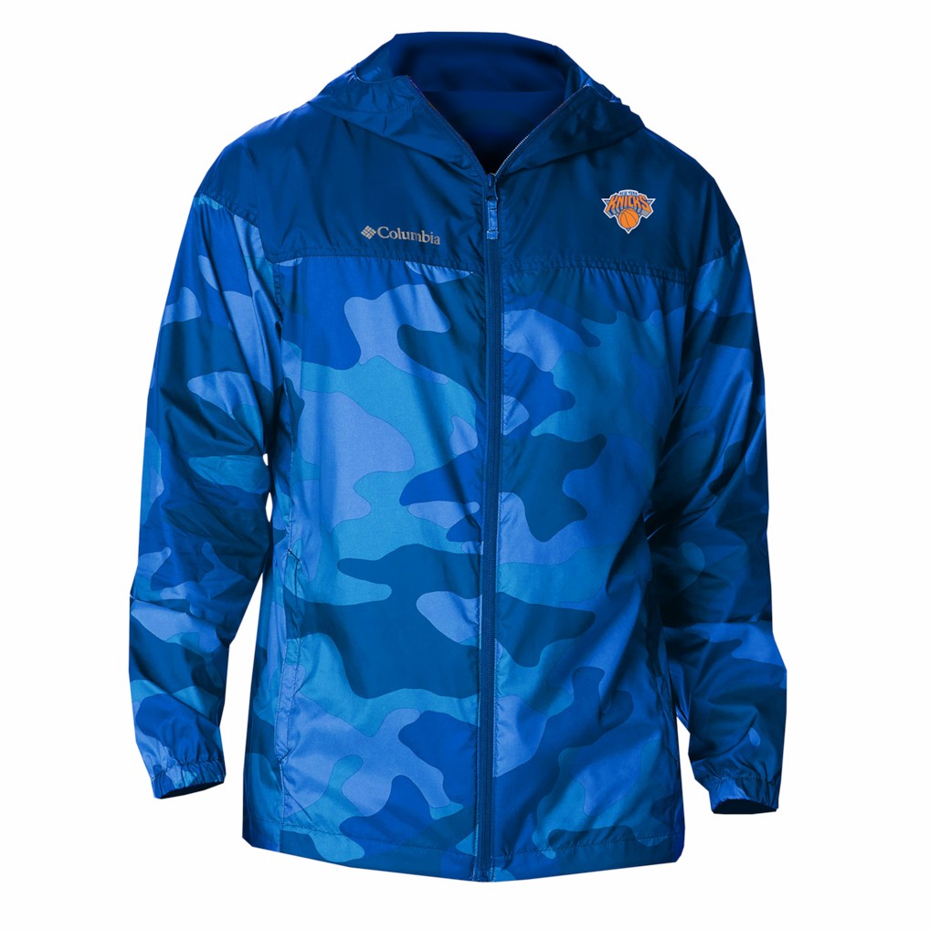 NBA New York Knicks Flash Challenger Windbreaker Jacket