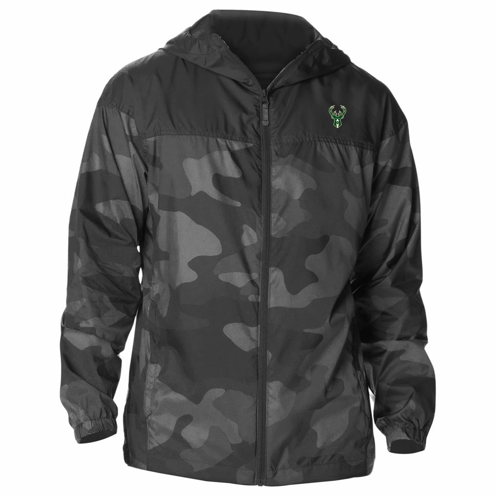 NBA Milwaukee Bucks Flash Challenger Windbreaker Jacket