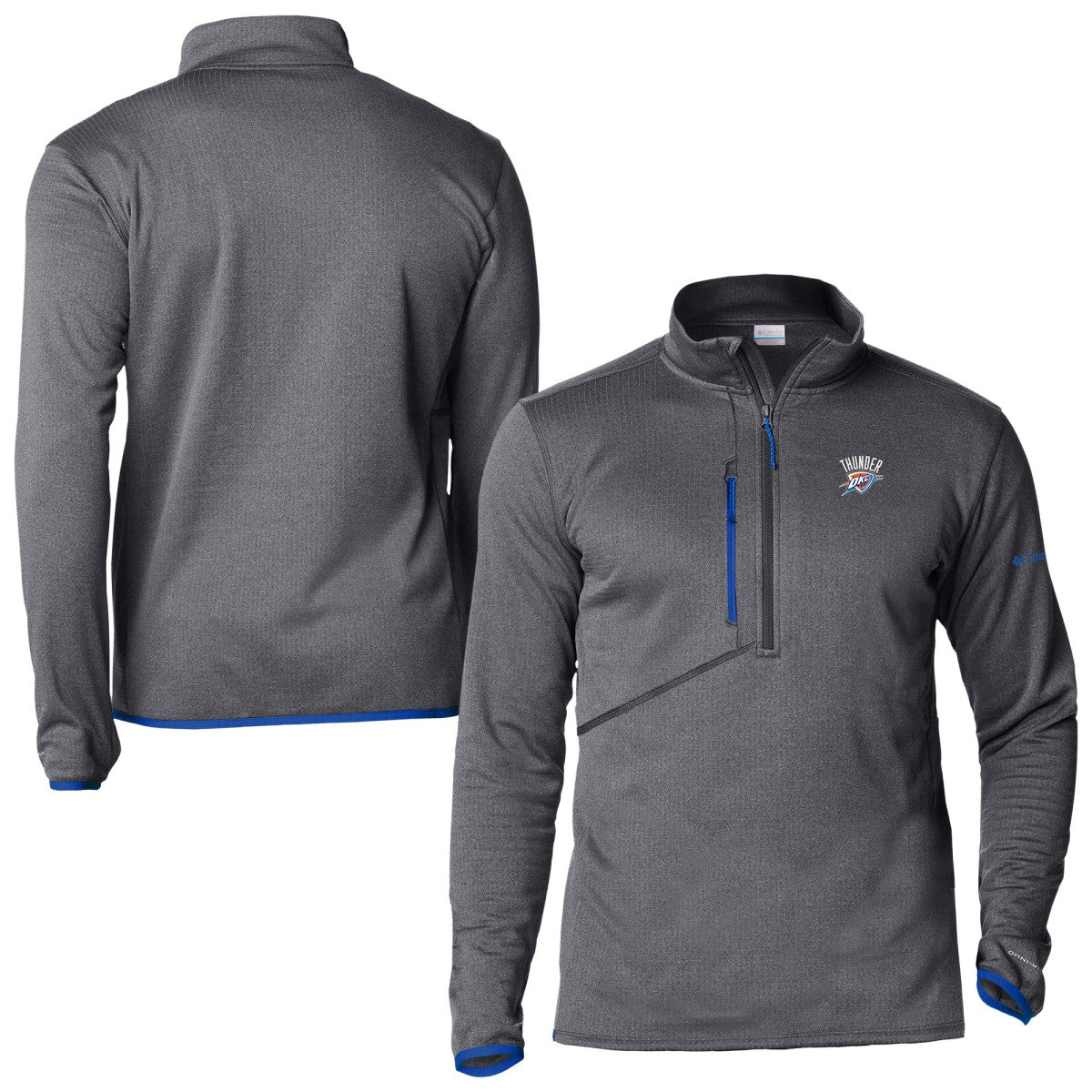 NBA Oklahoma City Thunder Park View Fleece Half-Zip Top