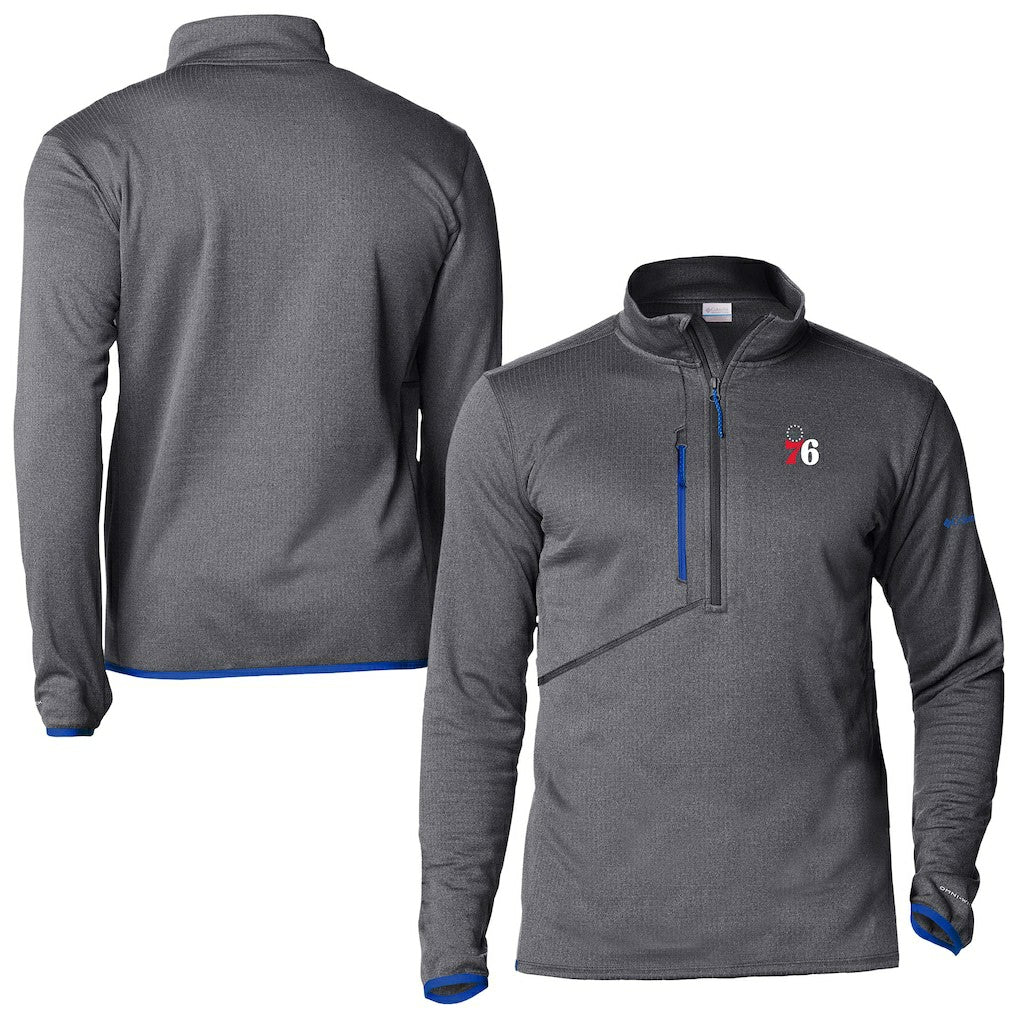 NBA Philadelphia 76ers Park View Fleece Half-Zip Top