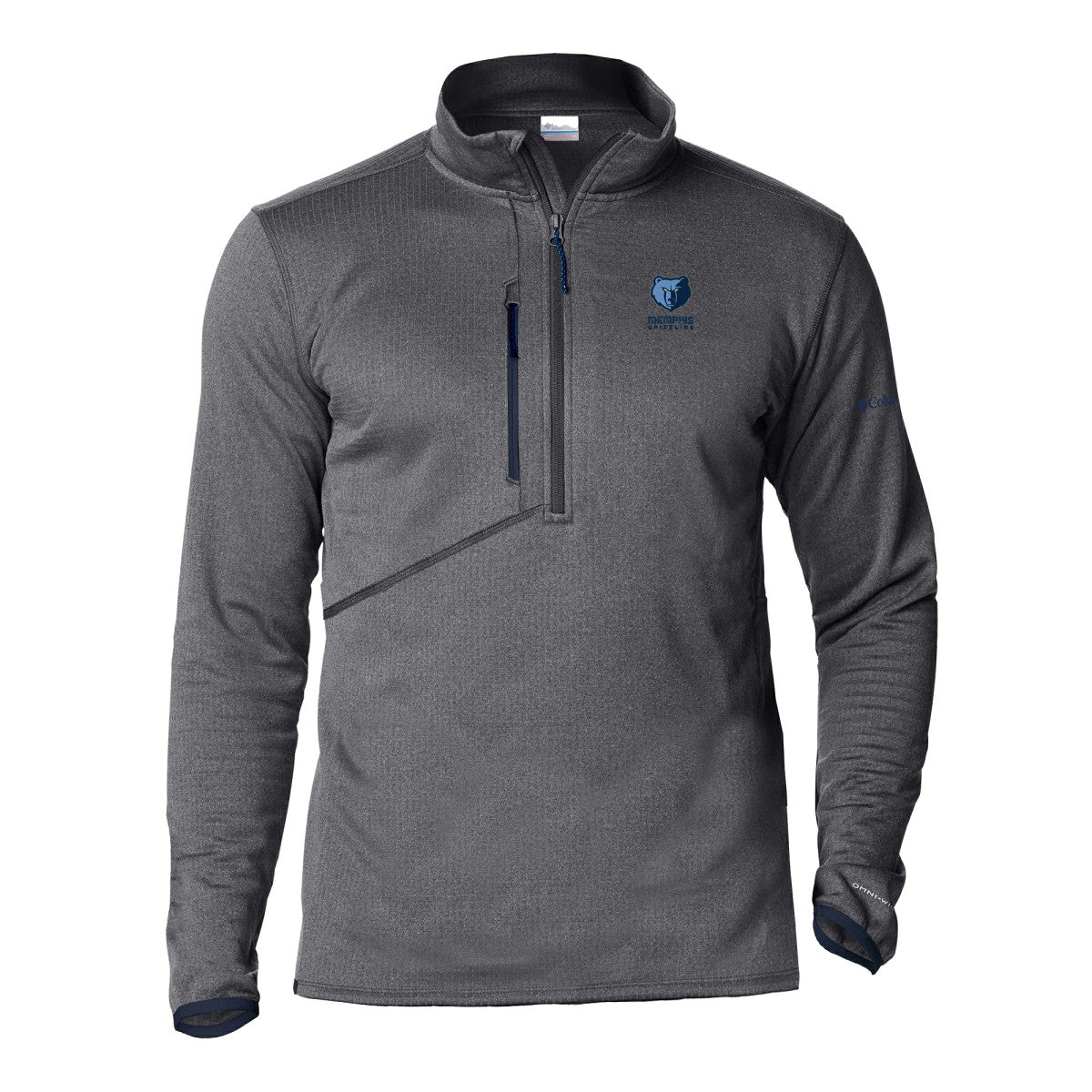 NBA Memphis Grizzlies Park View Fleece Half-Zip Top
