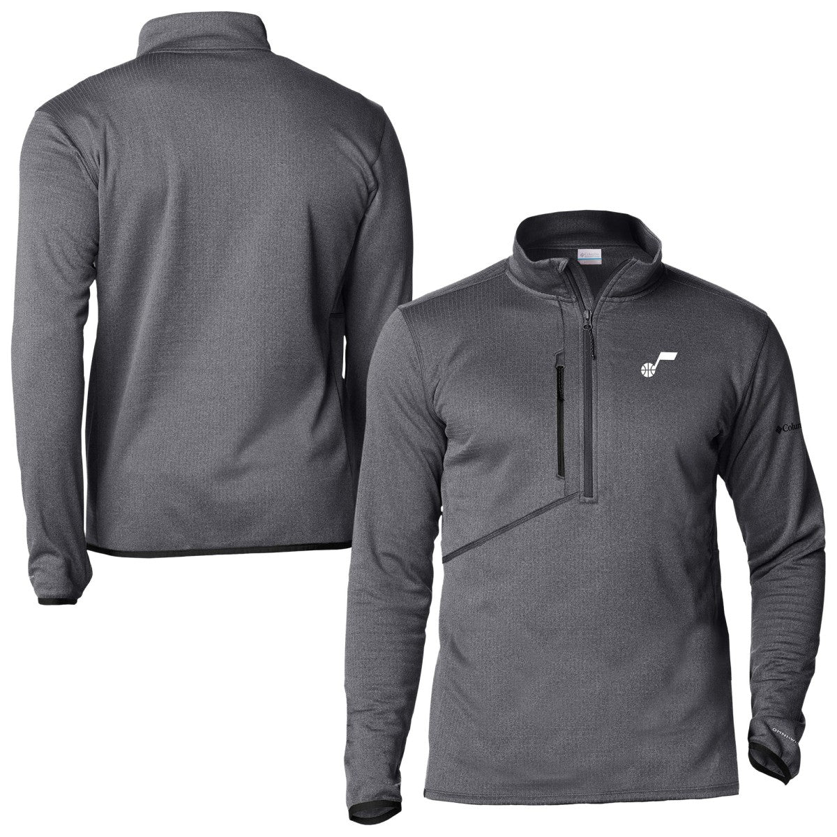 NBA Utah Jazz Park View Fleece Half-Zip Top