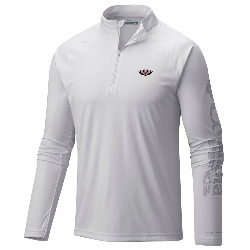 NBA New Orleans Pelicans PFG Terminal Tackle Quarter-Zip Top