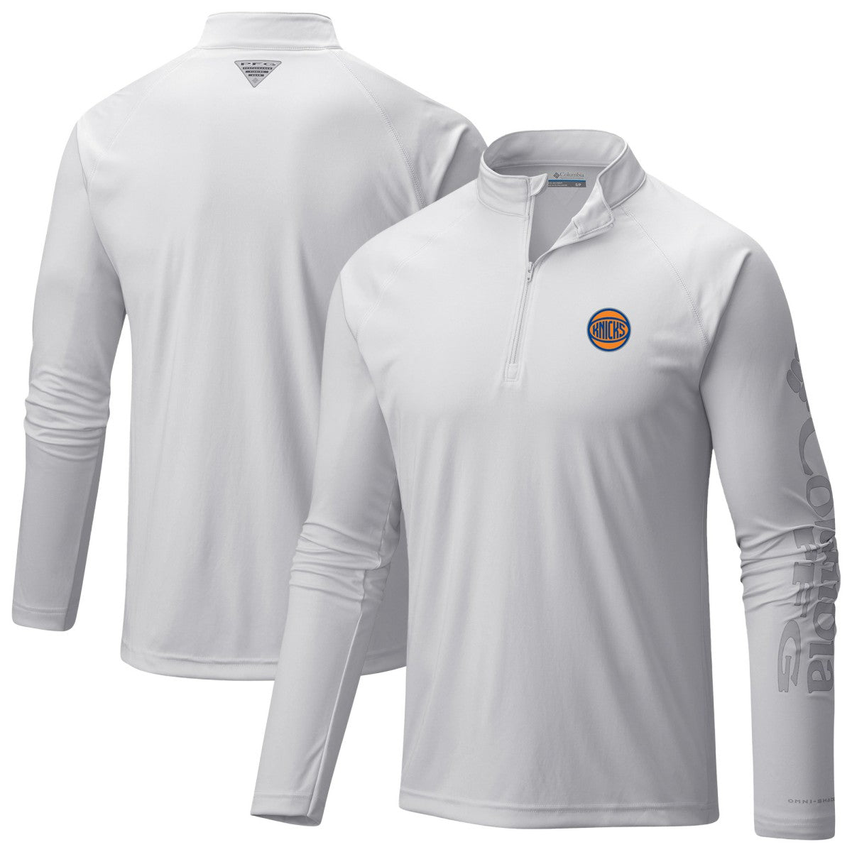 NBA New York Knicks PFG Terminal Tackle Quarter-Zip Top