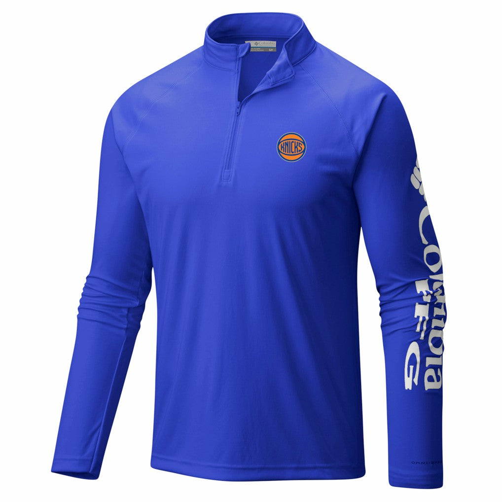 NBA New York Knicks PFG Terminal Tackle Quarter-Zip Top